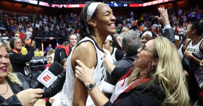 Las Vegas Aces' A'Ja Wilson Praises God after Her Team Wins First WNBA Championship