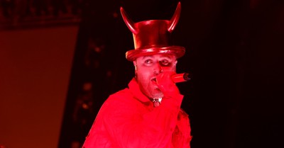 Sam Smith Wears Devil-Horned Top Hat during Controversial Grammy Performance of 'Unholy'
