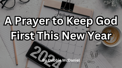 A Prayer to Keep God First This New Year 93.9 KPDQ Portland, OR