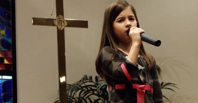 7-Year-Old Sings 'How Great Thou Art' in Church