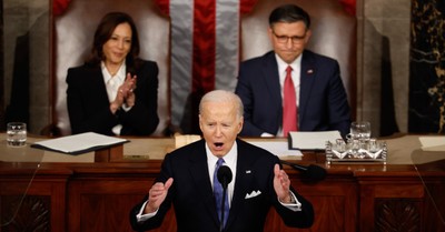 State of the Union: Biden Pledges to Restore <em>Roe</em> as 'The Law of the Land'