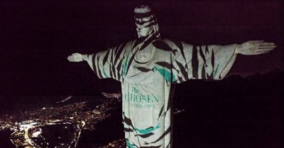 <em>The Chosen</em> Lights Up Brazil’s Sky with Stunning Projection on Christ the Redeemer