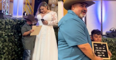 Young Man's Moving Wedding Toast Ends with Surprise Question