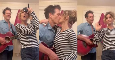 Kevin Bacon and Kyra Sedgwick Adorably Sing a Sassy Duet to Celebrate 36 Years of Marriage