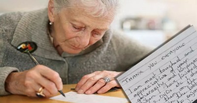 Elderly Woman Living All Alone Pens Note to Neighbors That Shows the Power of Kindness