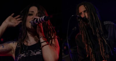 Lacey Sturm & Brian 'Head' Welch Release KoRn/Flyleaf Mashup Performance