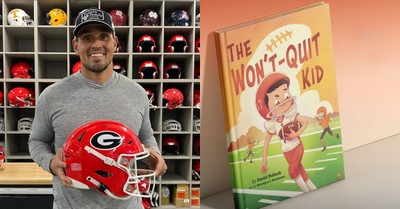 NFL Star’s Faith Journey Inspires New Children’s Book ‘The Won’t Quit Kid’