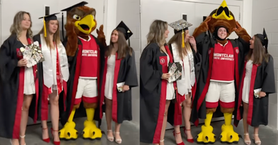 She Never Told Her Friends She Was the School Mascot, Then Shares Her Secret at Graduation