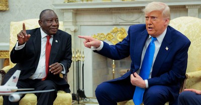 South African Leader Denies Genocide as Trump Points to White Cross Memorial