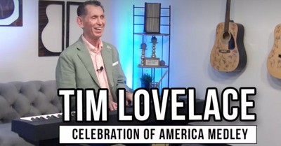 Tim Lovelace Honors Faith & Freedom with Powerful Studio Performance of New 'Celebration of America Medley'
