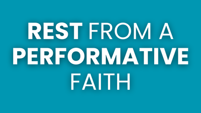 Rest from a Performative Faith | Your Nightly Prayer