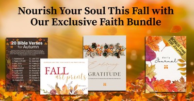 Exclusive Fall Collection: Autumn Art Prints, 4-Week Study, and Bible Verse Sheet — BONUS Fall Journal Inside