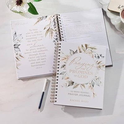 Rachel Wojo Praying the Promises of God 52 week guided prayer journal