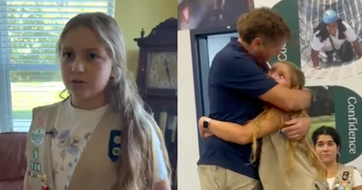 10-Year-Old Florida Girl Scout Saves Her Father's Life Using Her First Aid Training
