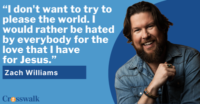 Zach Williams Says His Music Is for Misfits, Prodigals, and Church Kids, Too