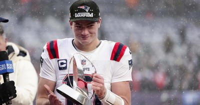 Patriots QB Drake Maye Says His 'Purpose Is Being a Believer'