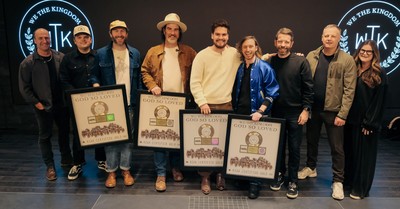 We The Kingdom Celebrates RIAA Gold Certification of 'God So Loved'