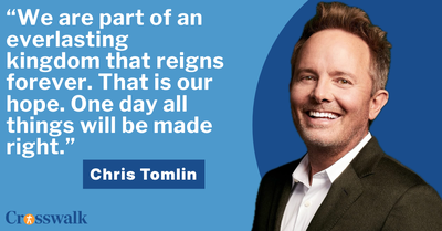  Chris Tomlin Talks Winter Jam, Ancient Hymns, Worship and the Hope That Keeps Him Going
