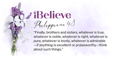 Your Daily Verse - Philippians 4:8 - July 25th