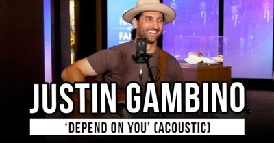 Justin Gambino Performs “Depend on You” | GodTube Music Exclusive