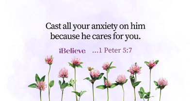 Your Daily Verse - 1 Peter 5:7 - August 23rd