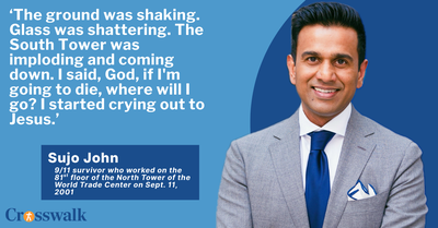 9/11 Survivor ‘Cried Out to Jesus’ as the South Tower Collapsed Around Him
