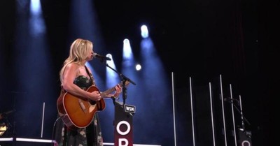 Morgan Myles Honors Dolly Parton With Emotional ‘I Will Always Love You’ Opry Performance