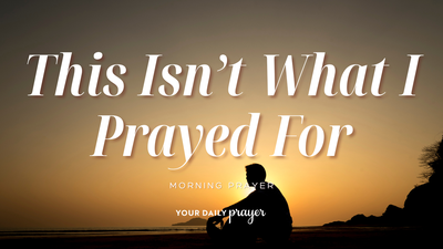 Trusting God in Quiet Disappointment | Your Nightly Prayer