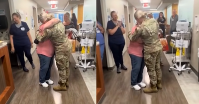 Grandma’s Last Day of Chemo Becomes Even Sweeter With Military Granddaughter’s Surprise 