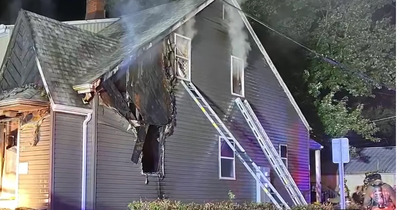 He Saw His Neighbor Trapped by a House Fire, and Rushed In Without Even Stopping for Shoes