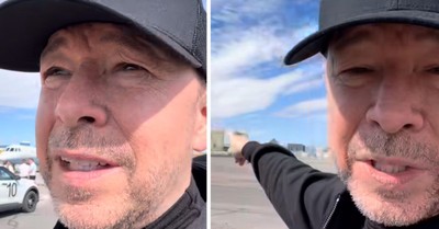 Donnie Wahlberg Thanks Jesus after Frightening Plane Incident: ‘God Covered Us’