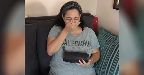 Late Father's Voice Reveals Gender Of Daughter's Baby 