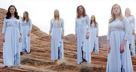 Choir Of Women Sing A Cappella Rendition Of 'I Can Only Imagine'