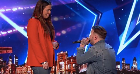 Contestant Surprises Girlfriend With Proposal After Successful Audition