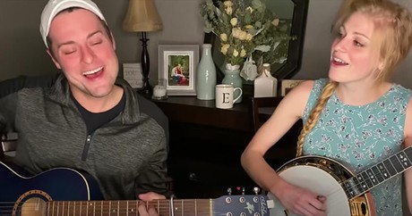 Bluegrass Hymn Performance Of 'On Eagles' Wings' Based On Psalm 91