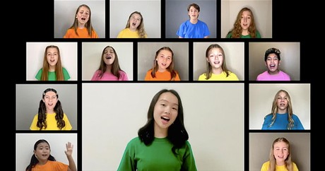 Virtual Children's Choir Sings 'Good Good Father' From Chris Tomlin