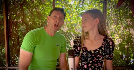 Father-Daughter Duet To 'Somewhere' From West Side Story