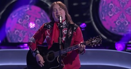 16-Year-Old Yodeler Earns 4-Chair Turn With Unique Blind Audition