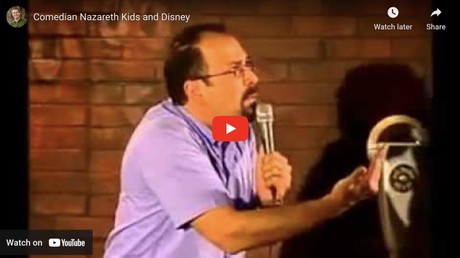 Comedian Nazareth Kids and Disney