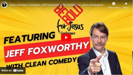 Clean Christian Comedian Jeff Foxworthy at the Be Bold for Jesus Conference