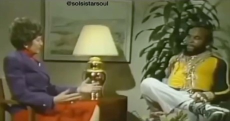 Mr. T Explains How His 'Tacky' Shoes Keep His 'Head Toward Heaven' 