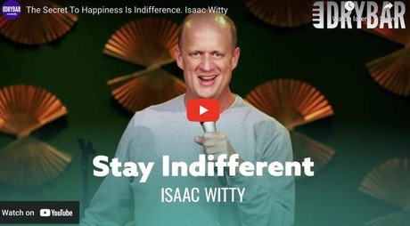 The Secret To Happiness Is Indifference. Isaac Witty