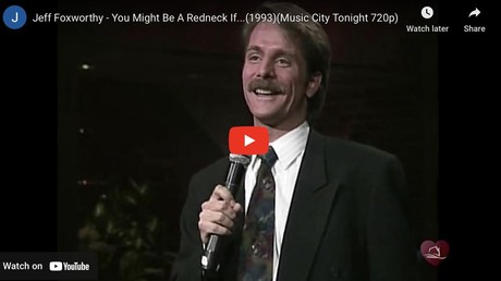 Jeff Foxworthy - You Might Be A Redneck If...(1993)(Music City Tonight 720p)
