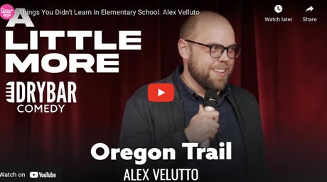 Things You Didn't Learn In Elementary School. Alex Velluto