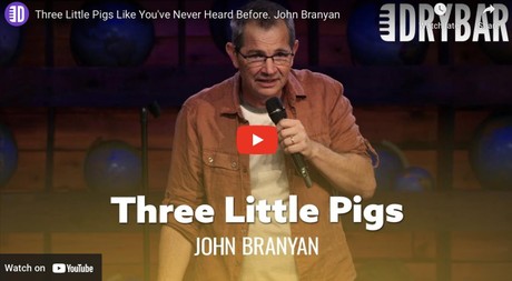 Three Little Pigs Like You've Never Heard Before. John Branyan