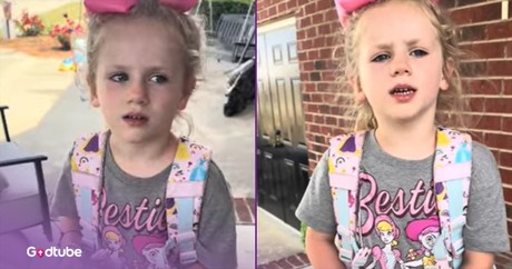 Little Girl's 'Because He Lives' Rendition Is Adorable