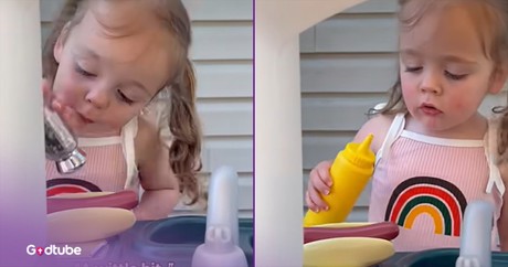Tiny Restaurant Employee Hilariously Scolds Customer