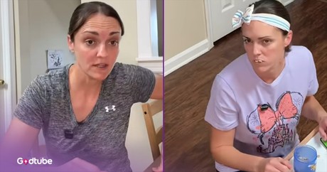 Mom Shows Why Feeding Toddlers Is Never Boring
