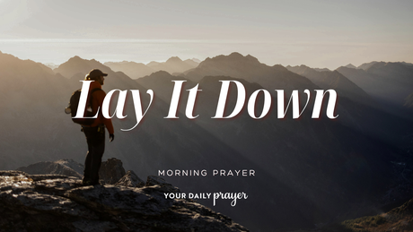 A Prayer for Letting Go of What Is Weighing You Down | YDP