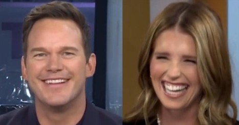 Chris Pratt and Wife Share Heartwarming Moment on Air